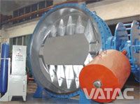 Turbine Inlet Hydraulic Counterweight Butterfly Valve